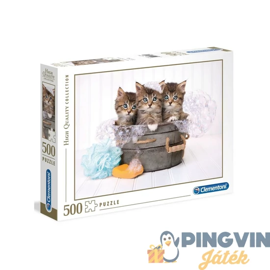 Clementoni puzzle - 500 db-os_ Cicamosdás CL35065