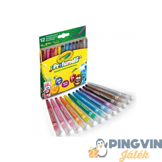 Crayola Illatos filctollak 12db-os 58-8337