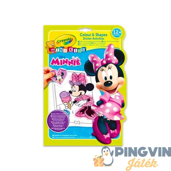Crayola - Minnie színező és foglalkoztató füzet (81-1372)