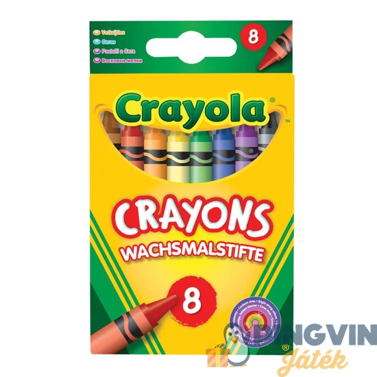 Crayola viaszkréta 8db-os