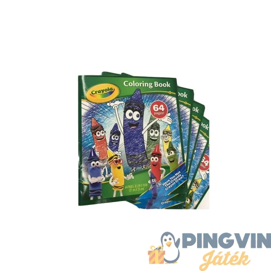 Crayola A4-es színező füzet 04-0404