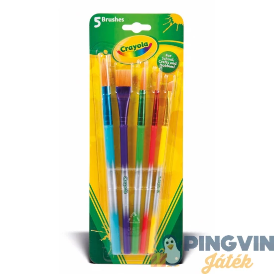 Crayola - Ecsetkészlet 5db (3007)