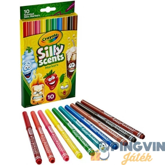 Crayola - Illatos vékony filctoll 10db-os (58-5071)