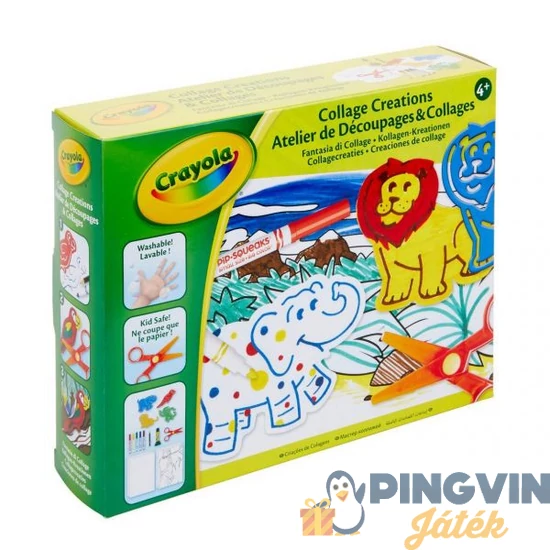Crayola - Móka rajzoló készlet safari (04-0676)