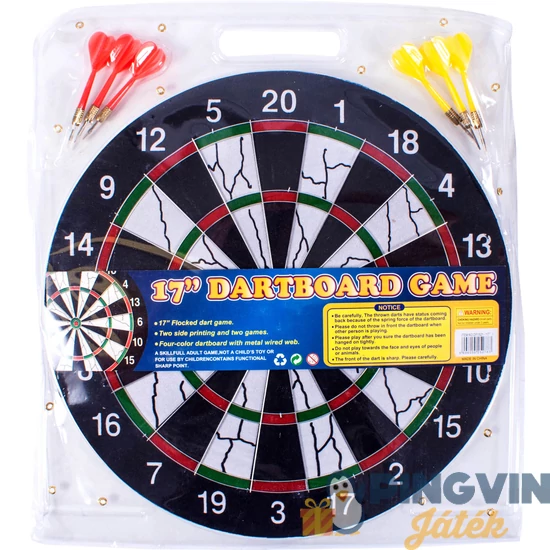 Darts tábla nyilakkal