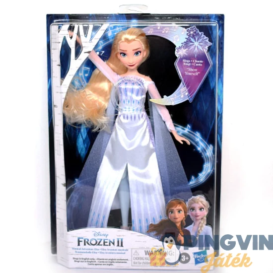 Hasbro - Disney Jégvarázs 2. Elza éneklő baba (E8880)