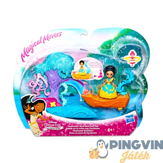 Disney Hercegnők - Kis Királyság - Pocahontas mesebeli hajóútja E2777 - Mattel