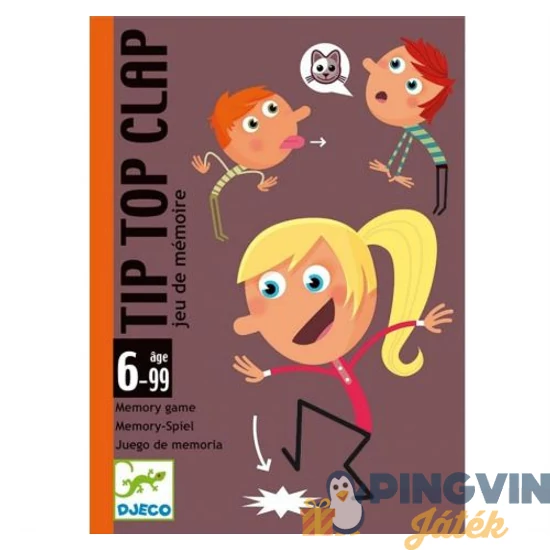 Djeco Tip Top Clap kártya 5120
