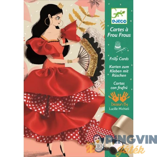 Djeco Flamenco varrás és díszítés 8674