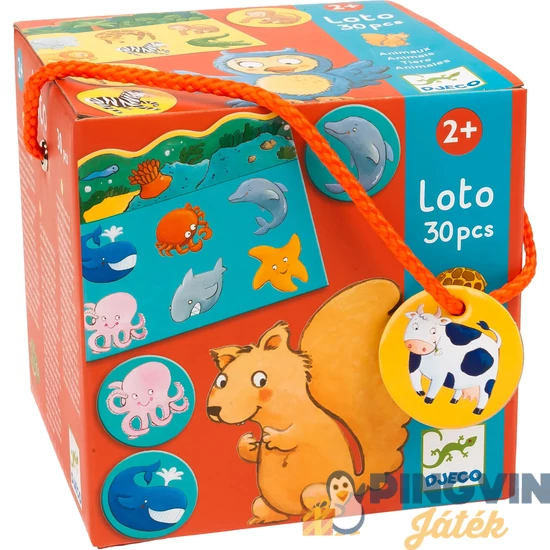Djeco Képeslottó-Állatok élőhelye 8120