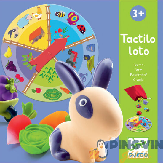 Djeco Tactilo loto Társasjáték (8135)