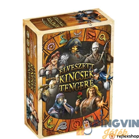 Asmodee - Elveszett kincsek tengere party társasjáték (MGDMD)