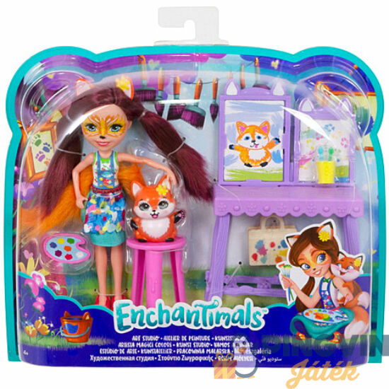 Mattel - Enchantimals Művészgaléria játékszett (FCC62/GBX03)