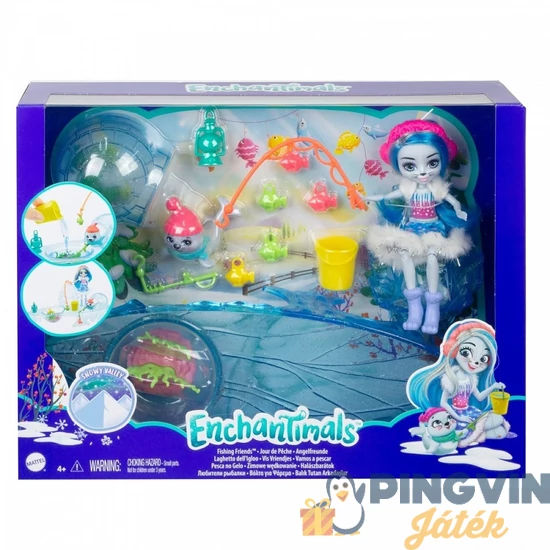 Enchantimals - jeges horgász szett GJX48 - Mattel