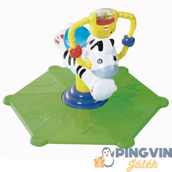 Fisher-Price: Hipp-Hopp Ugráló Zebra pajtás - Mattel