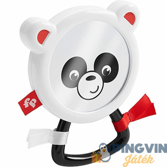 Mattel - Fisher-Price: Panda csörgő és rágóka bébijáték (GGF07)