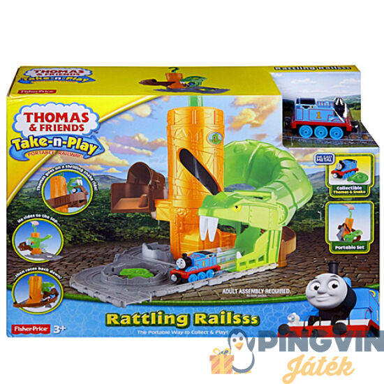 Fisher Price: Thomas csörgőkígyó pálya CDM88 - Mattel