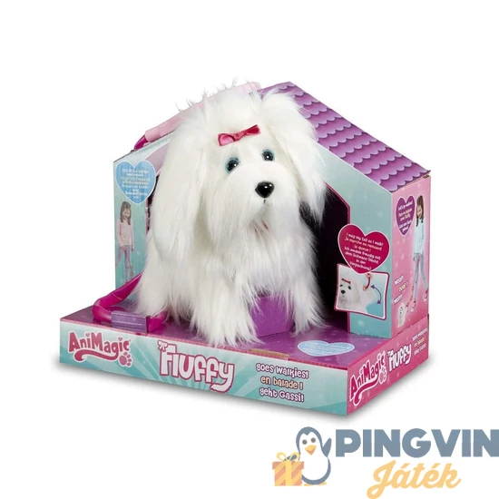 Fluffy a sétáló szőrgombóc kutyus - 22 cm
