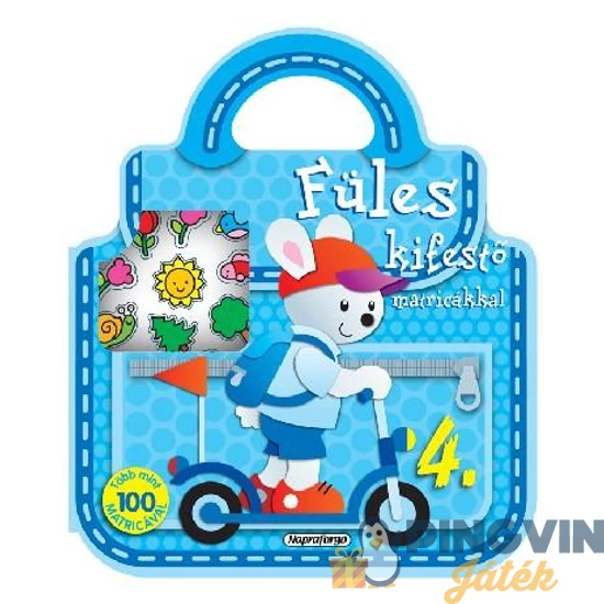Füles kifestő 4. füzet - Roller