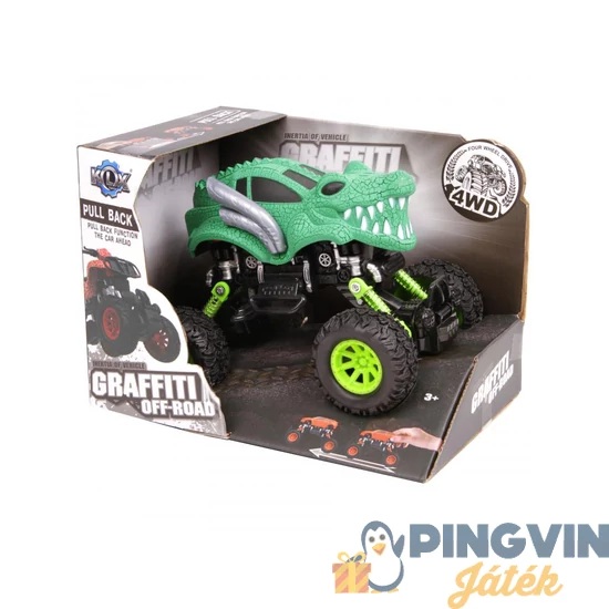 Graffiti Off-Road terepjáró - 17 cm, többféle