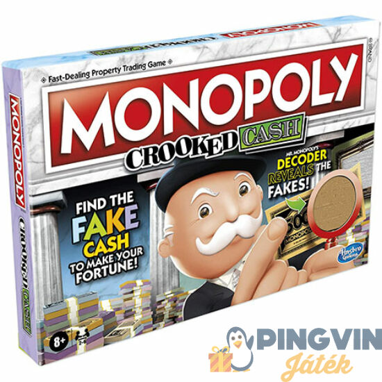 Hasbro - Monopoly Hamis pénz társasjáték (F2674)