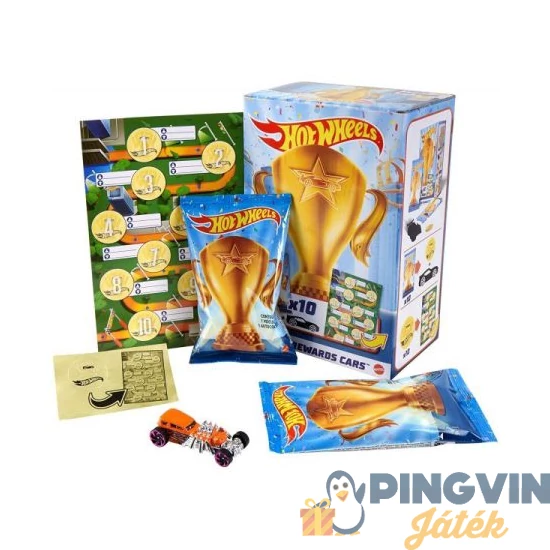 Hot Wheels - Bajnokok készlete 10 kisautóval GWN97 - Mattel