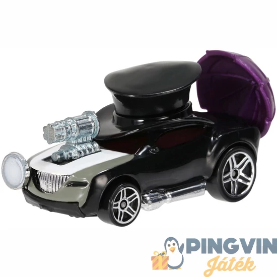 Hot Wheels: DC karakter kisauók,The Penguin DMM17 - Mattel