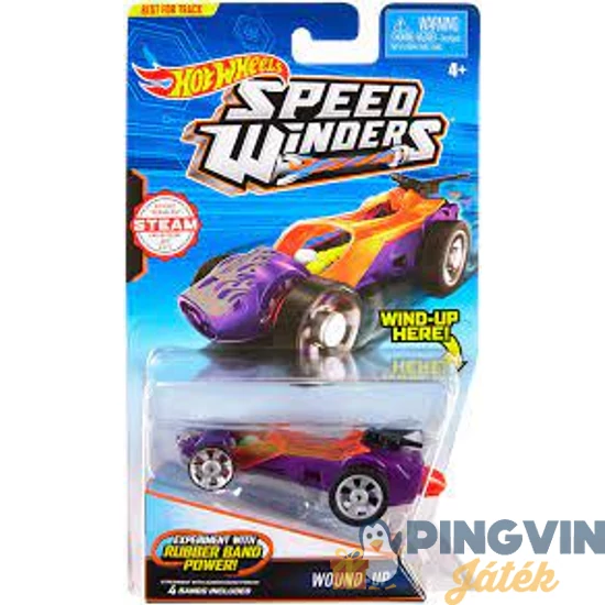 Hot Wheels Speed Winders Wound - Up járgány DPB73-Mattel
