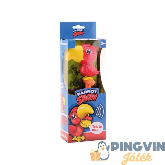 Interaktív papagáj figura