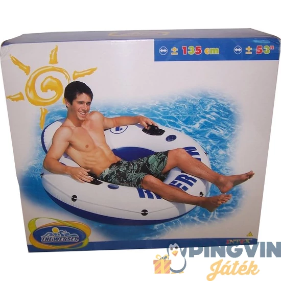 Intex - Beülős úszógumi hálóval 135cm