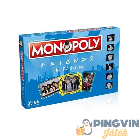 Hasbro - Jóbarátok Monopoly társasajáték (C54131650)