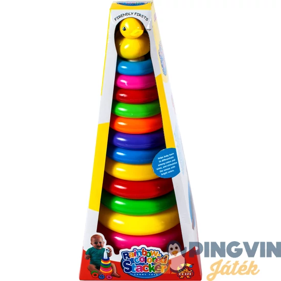 Kacsás Montessori toronyépítő - 43 cm