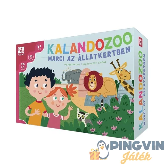 Kalandozoo - Marci az állatkertben, társasjáték