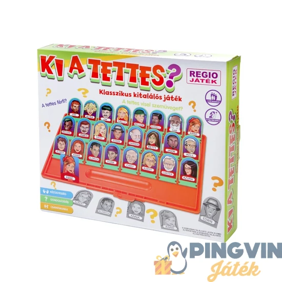 Ki a tettes Kitalálós társasjáték