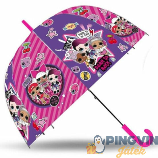 Kids Euroswan - LOL átlátszó harang esernyő 18" (MP2730)