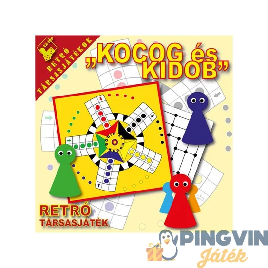 Kocog és kidob társasjáték