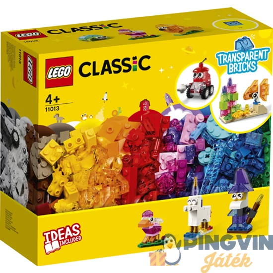 LEGO® Classic Kreatív áttetsző kockák 11013