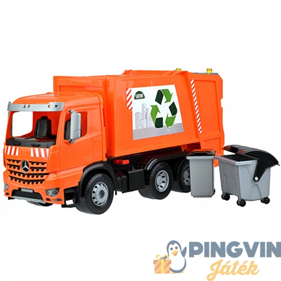 Lena - Mercedes Worxx Arocs szelektív hulladékszállító kukásautó 54cm (04614)