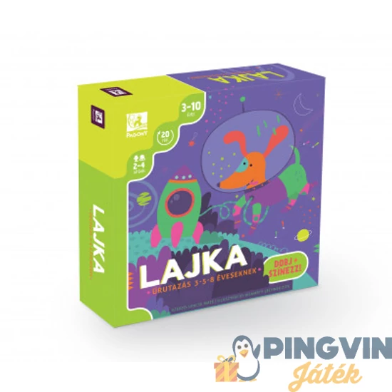 Lajka - Űrutazás 3-5-8 éves gyerekeknek