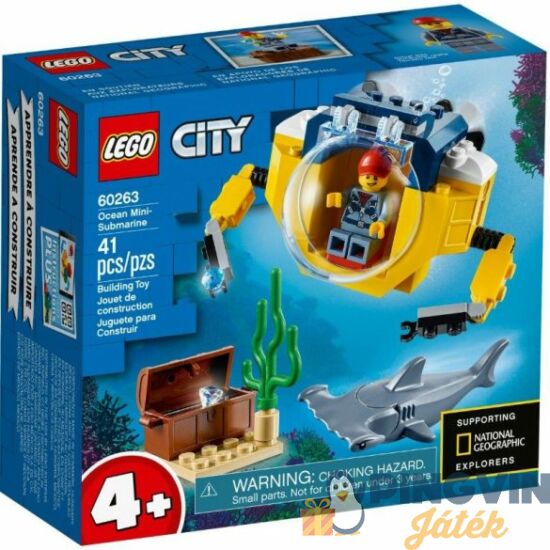 LEGO® City Oceans Óceáni mini tengeralattjáró 60263