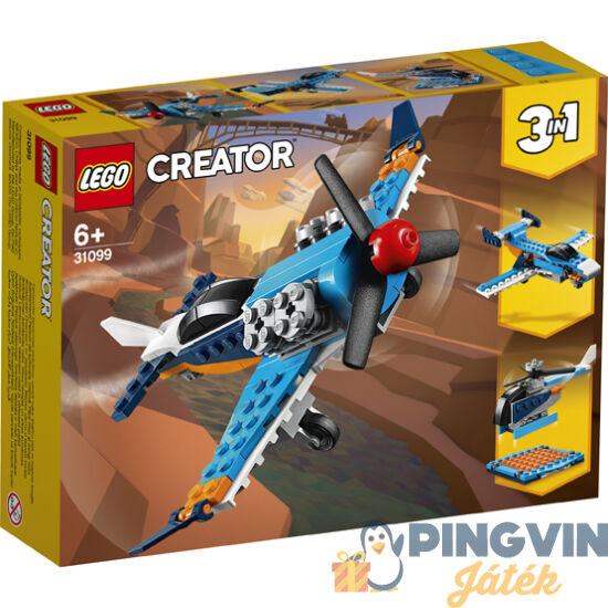 LEGO® Creator Légcsavaros repülőgép 31099