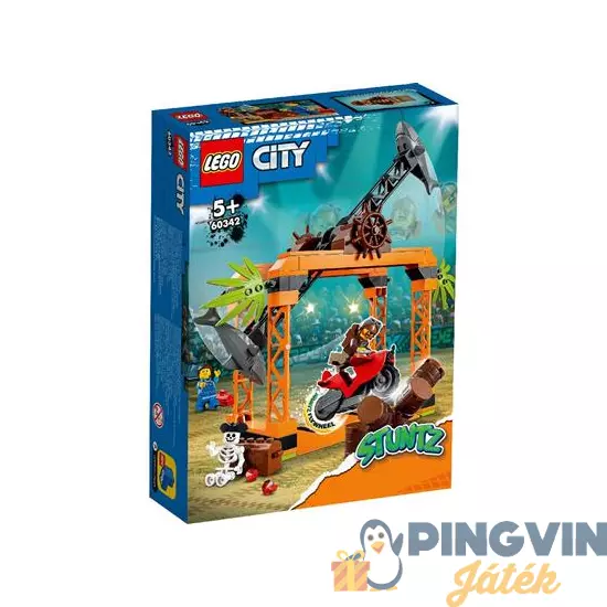 Lego City Stuntz Cápatámadás kaszkadőr kihívás 60342