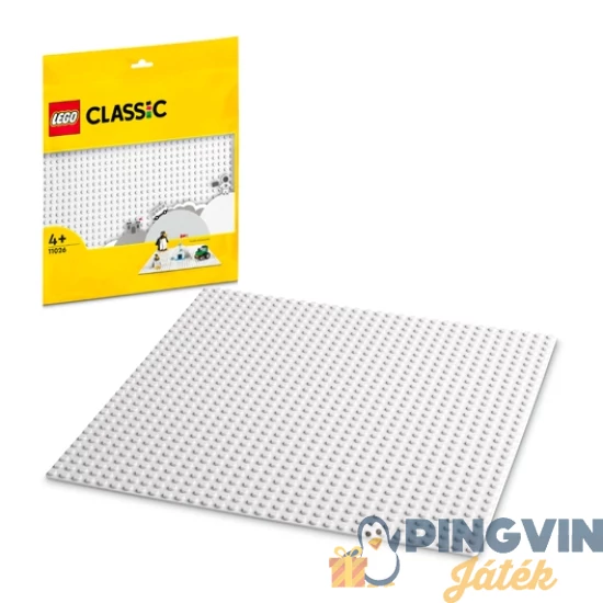 Lego Classic Fehér alaplap 11026