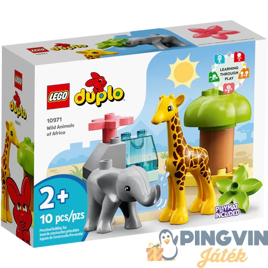 Lego Duplo Town Afrika vadállatai 10971