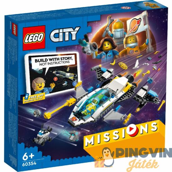 Lego City Missions Marskutató űrjármű küldetés 60354