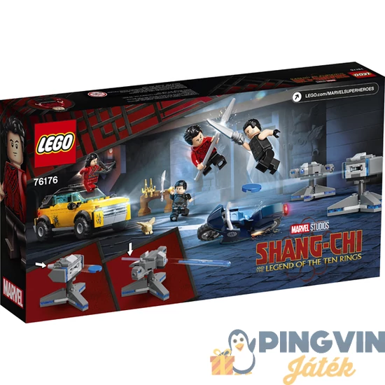 Lego Super Heroes Menekülés a Tíz gyűrűtől 76176