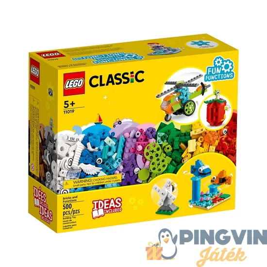 Lego Classic Kockák és funkciók 11019