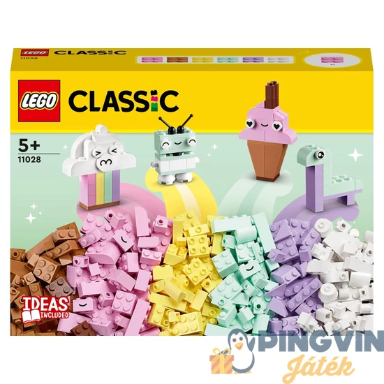 Lego Classic Kreatív Pasztell Kockák 11028