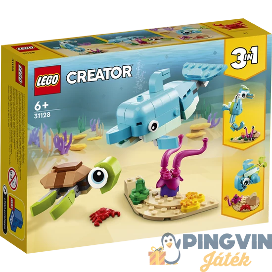 Lego Creator Delfin és teknős 31128
