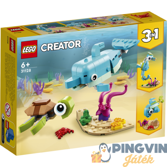 Lego Creator Delfin és teknős 31128